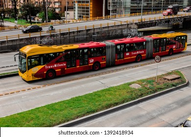 Bus Transmilenio, Bogota August 2014