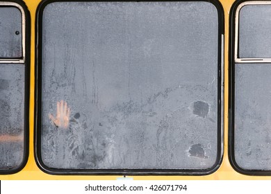 Bus Window Frost 