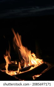 Bush Fire In The Kgalagadi