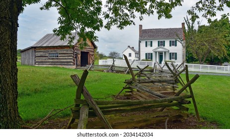 Bushong Farm At New Market Civil War Battlefield Virginia