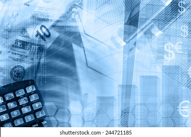 Business Abstract Background