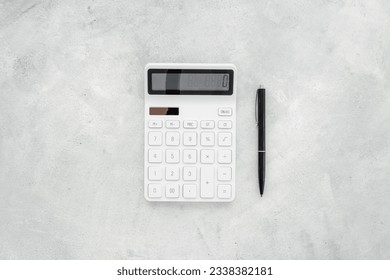 Business accounter working with calculator for taxes accounting. - Shutterstock ID 2338382181