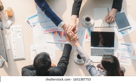 Business Background Two Businessmen Having Handshake Stock Photo ...