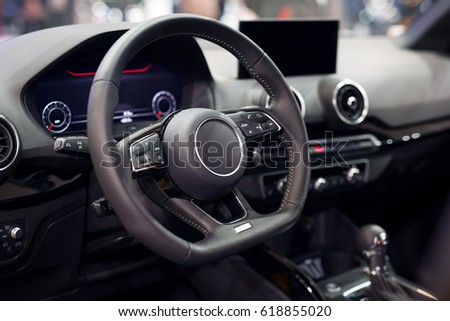 Business car interior