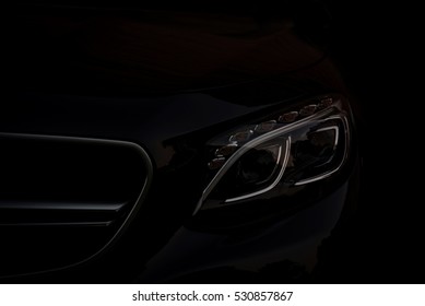 Business Car Silhouette.