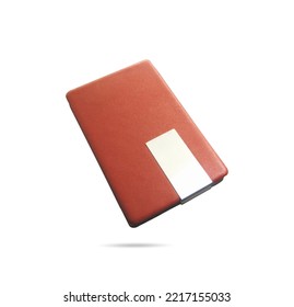 Business Card Holder. Metal Or Plastic Body. Business Card Holder With Metal Nameplate. Brown Leather Business Card Holder.