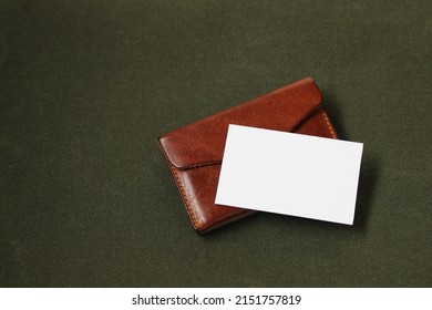 Business Card Mockup And Card Case