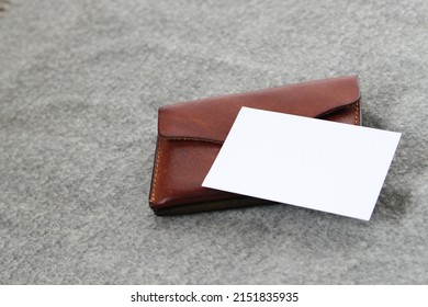 Business Card Mockup And Card Case