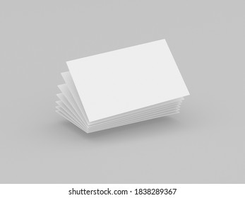 Business Card Mockup Paper 