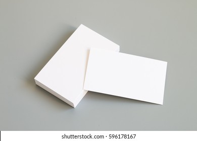 Business Card On Desk