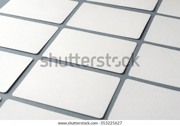 Business Cards Blank Mockup Template Stock Photo Edit Now