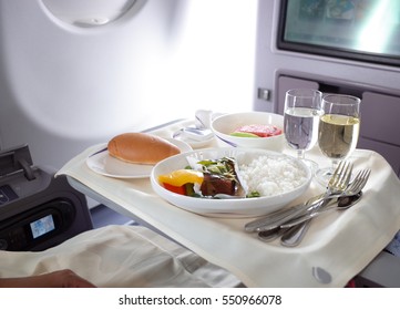 Business Class Meal 