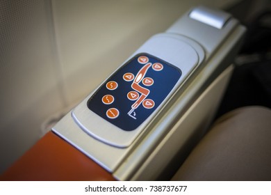 Business class seat - Shutterstock ID 738737677