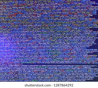 Business, coding and Abstract computer concept,  Php coding Close-Up,  Data optimization,  Mobile application design Concept,  Modern technologies, web cascading design,  Hacker background
