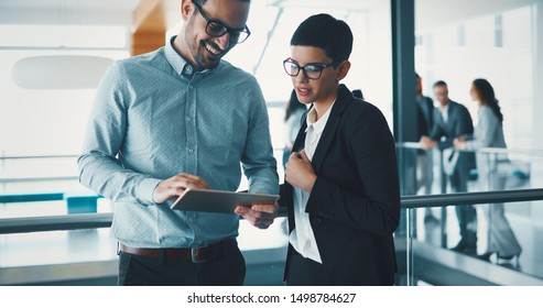 Business Colleagues In Conference Room