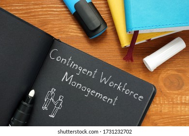 Business concept about Contingent Workforce Management with phrase on the page. - Shutterstock ID 1731232702