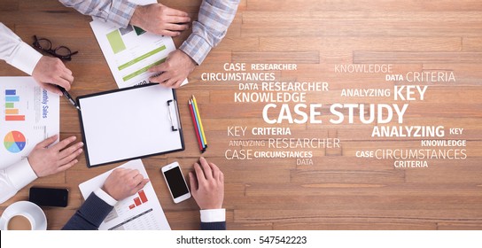 Business Concept: Case Study Word Cloud