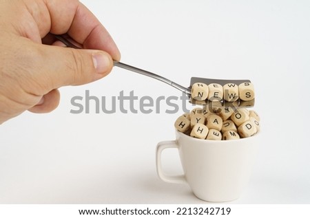 Similar – Image, Stock Photo I love you Love Spoon