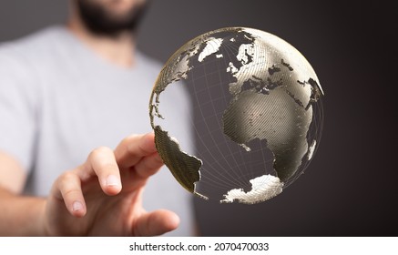 Business concept of Global network connection