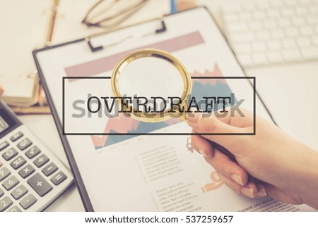 BUSINESS CONCEPT: OVERDRAFT