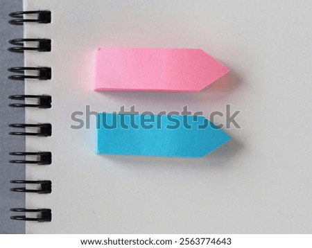 Business concept with post note 