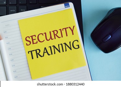 Business Concept For Providing Security Awareness Training For End Users. Word Writing Text Security Training