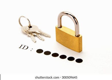 Business concepts, protection for ID password