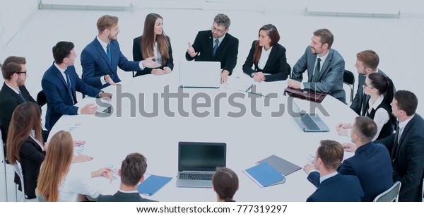 Business Conference Business Meeting Business People Stock Photo (Edit ...