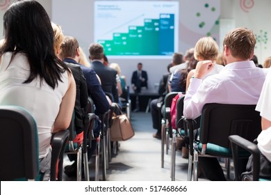 Business conference and presentation