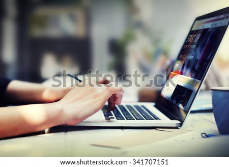 Business Corporate Focusing Workshop Occupation Concept