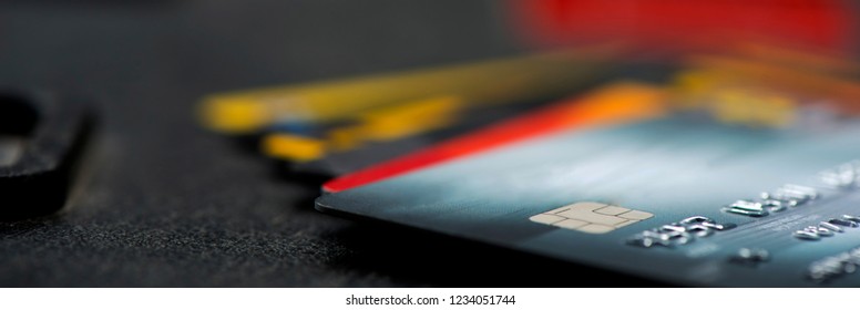 business credit and debit card of bank - Shutterstock ID 1234051744
