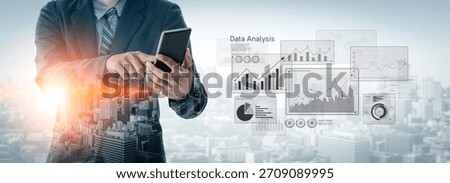 Business data analysis dashboard showing charts, statistics, and performance metrics for decision-making, revenue tracking, and strategic planning in organizations Vouch