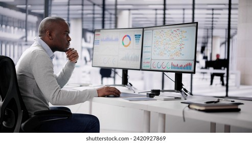 Business Data Analytics Dashboard And KPI Performance - Powered by Shutterstock