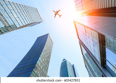 Business district with modern skyscrapers in shanghai - Powered by Shutterstock