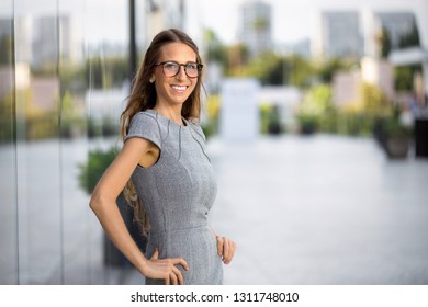 Business Entrepreneur Standing Tall, Strong, Confident, With Healthy Ego And Personality