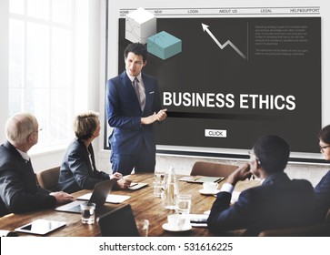 Business Ethics Strategy Development Concept