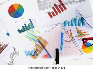 Business Finance Accounting Statistics Analytic Research Stock Photo 