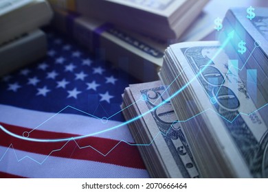 Business And Finance Concept Of U.S. Investments Doing Well Do To  Good GDP Data  - Shutterstock ID 2070666464