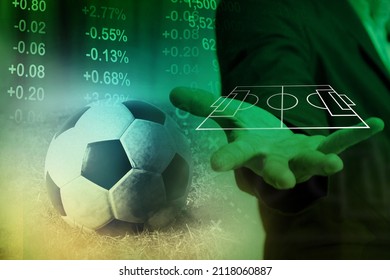 business in football club and soccer team manager, online sport betting concept   - Powered by Shutterstock