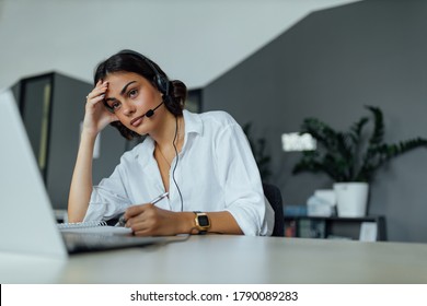 Business girl has a problem at work. - Shutterstock ID 1790089283