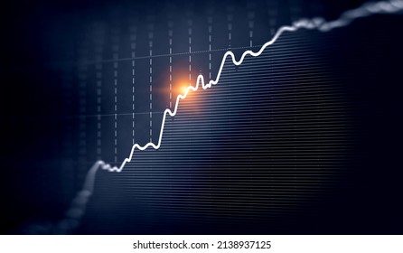 Business graph and trade monitor - Powered by Shutterstock