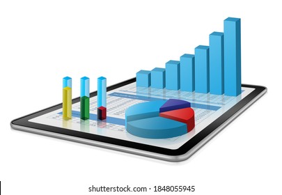 Business growth chart on digital tablet - Powered by Shutterstock - Get 15% off with code: PIKWIZARD15