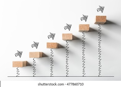 Business Growth Concept Picture For Business Growth Abstract Background.
