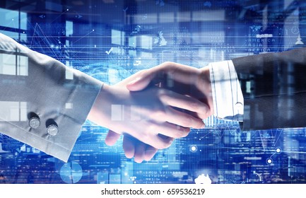Business handshake as symbol for partnership - Shutterstock ID 659536219