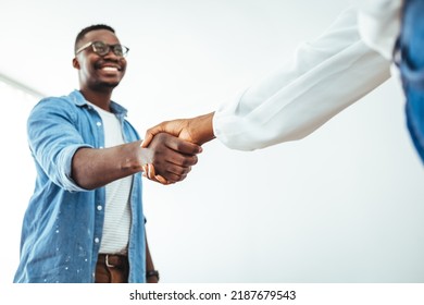 Business handshake for teamwork of business merger and acquisition,successful negotiate,hand shake,two businessman shake hand with partner to celebration partnership and business deal concept - Powered by Shutterstock