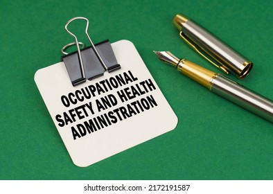 454 Occupational Safety And Health Administration Images, Stock Photos ...