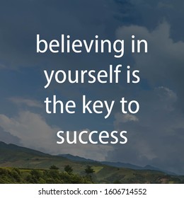 business and inspiration quotes and business motivation with uplifting text and nature background. - Shutterstock ID 1606714552