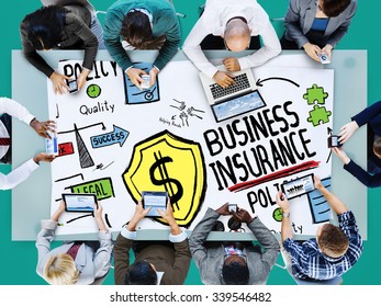 Business Insurance Policy Guard Safety Security Concept