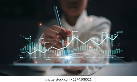Business Intelligence concept - data analysis, management tools, intelligence, corporate strategy creation, data-driven decision making.