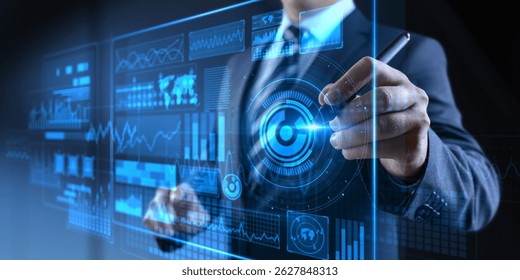 Business Intelligence and Data Analytics Management with Advanced Digital Dashboards.